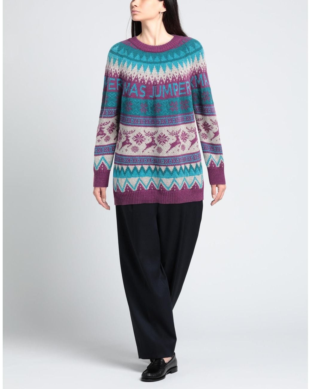Patrizia Pepe Blue Sweater