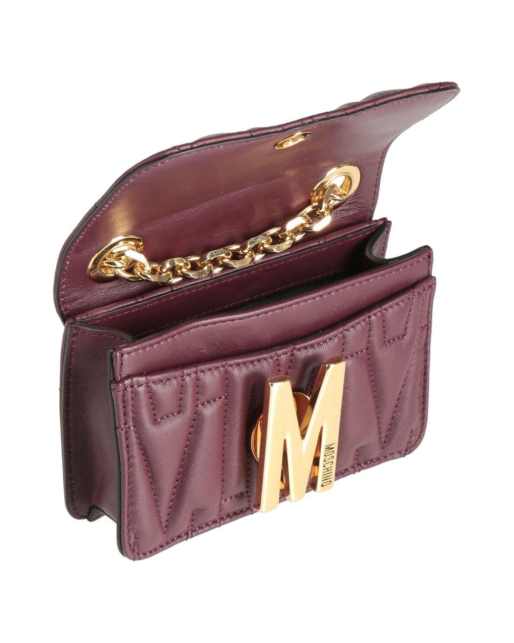 Moschino Purple Cross-Body Bag