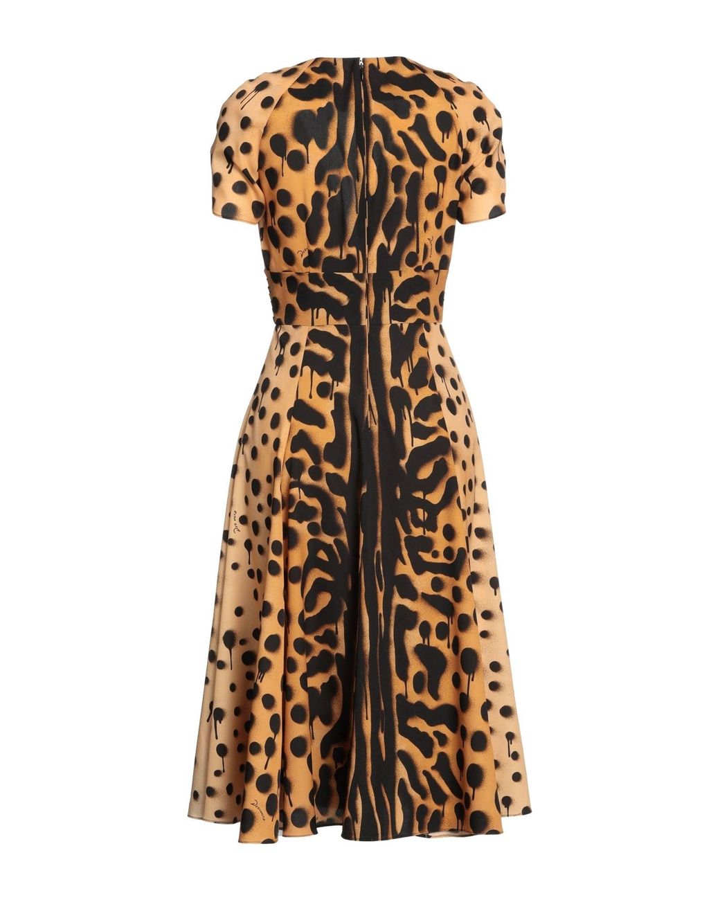 DSquared² Metallic Midi Dress
