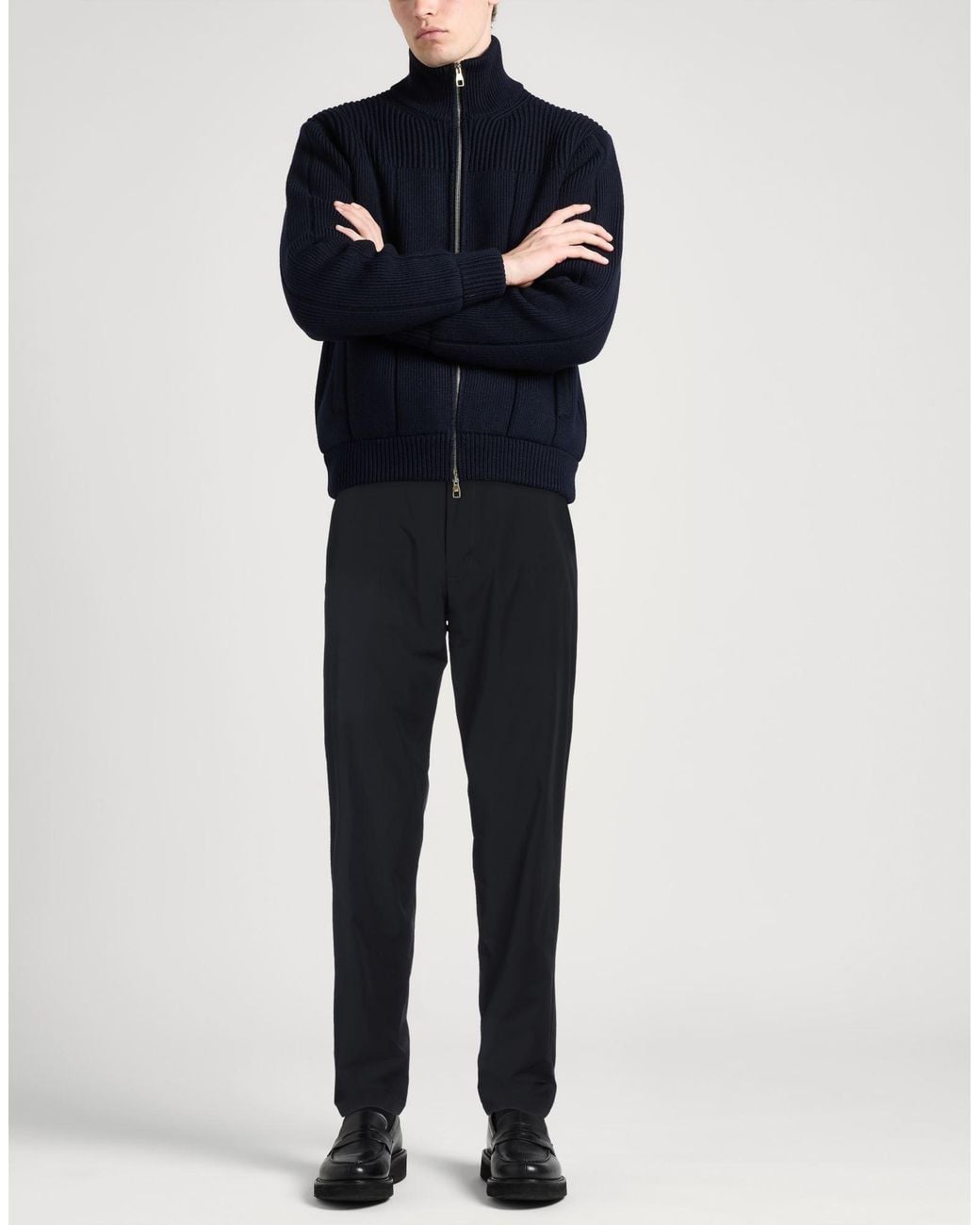 Aspesi Blue Pants Polyimide, Elastane for men