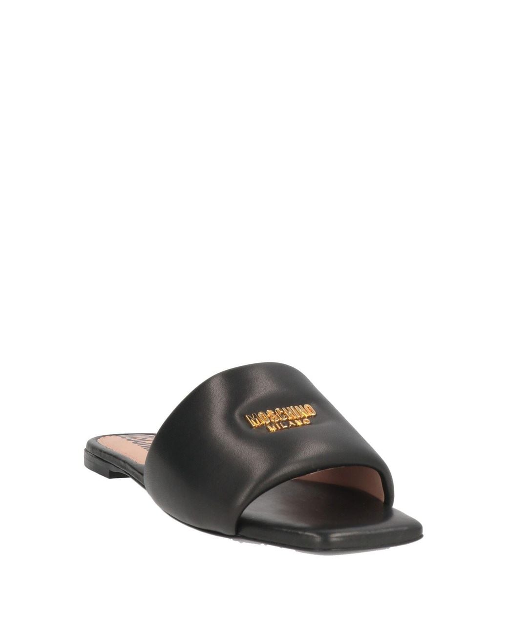 Moschino White Sandals Leather
