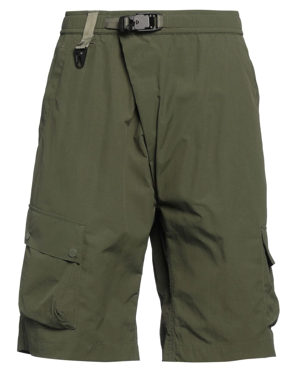 Maharishi Green Military Shorts & Bermuda Shorts Recycled Nylon for men