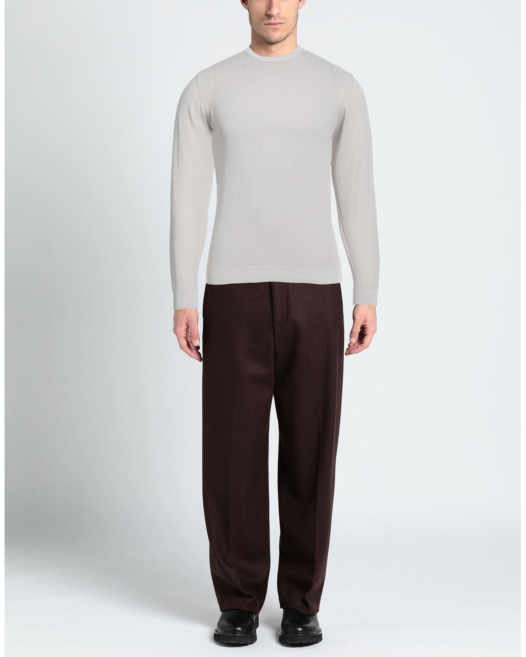 Alpha Studio Gray Jumper for men
