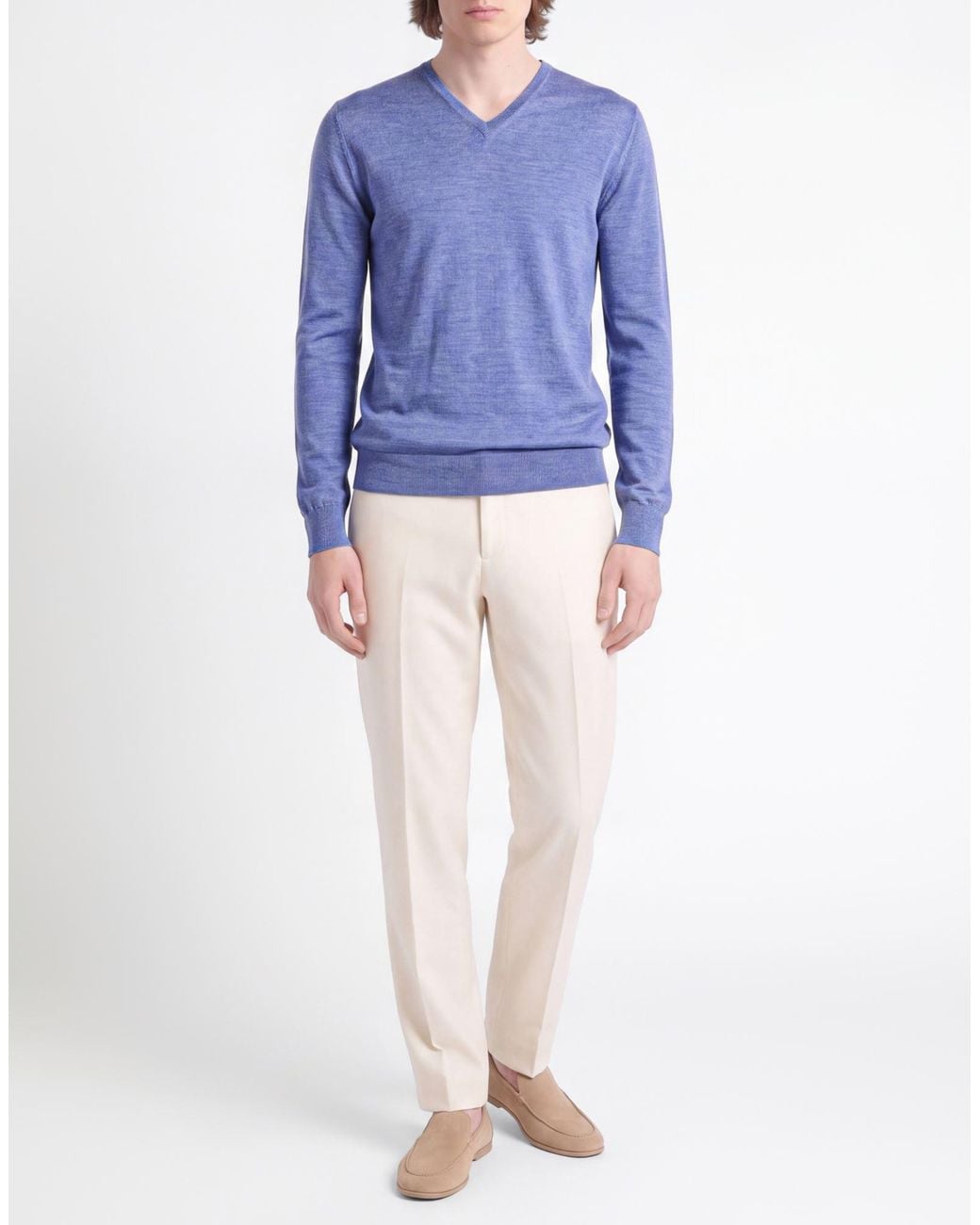 Pullover Aragona de hombre de color Blue