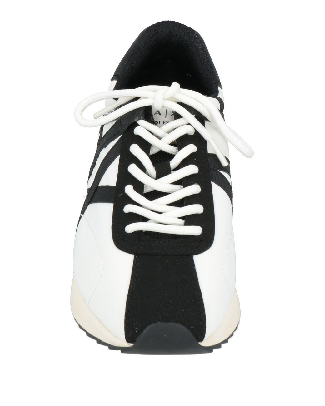 ARMANI EXCHANGE Black Sneakers Polyamide, Elastane, Polyurethane for men