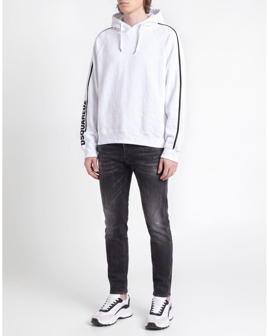 DSquared² White Sweatshirt for men
