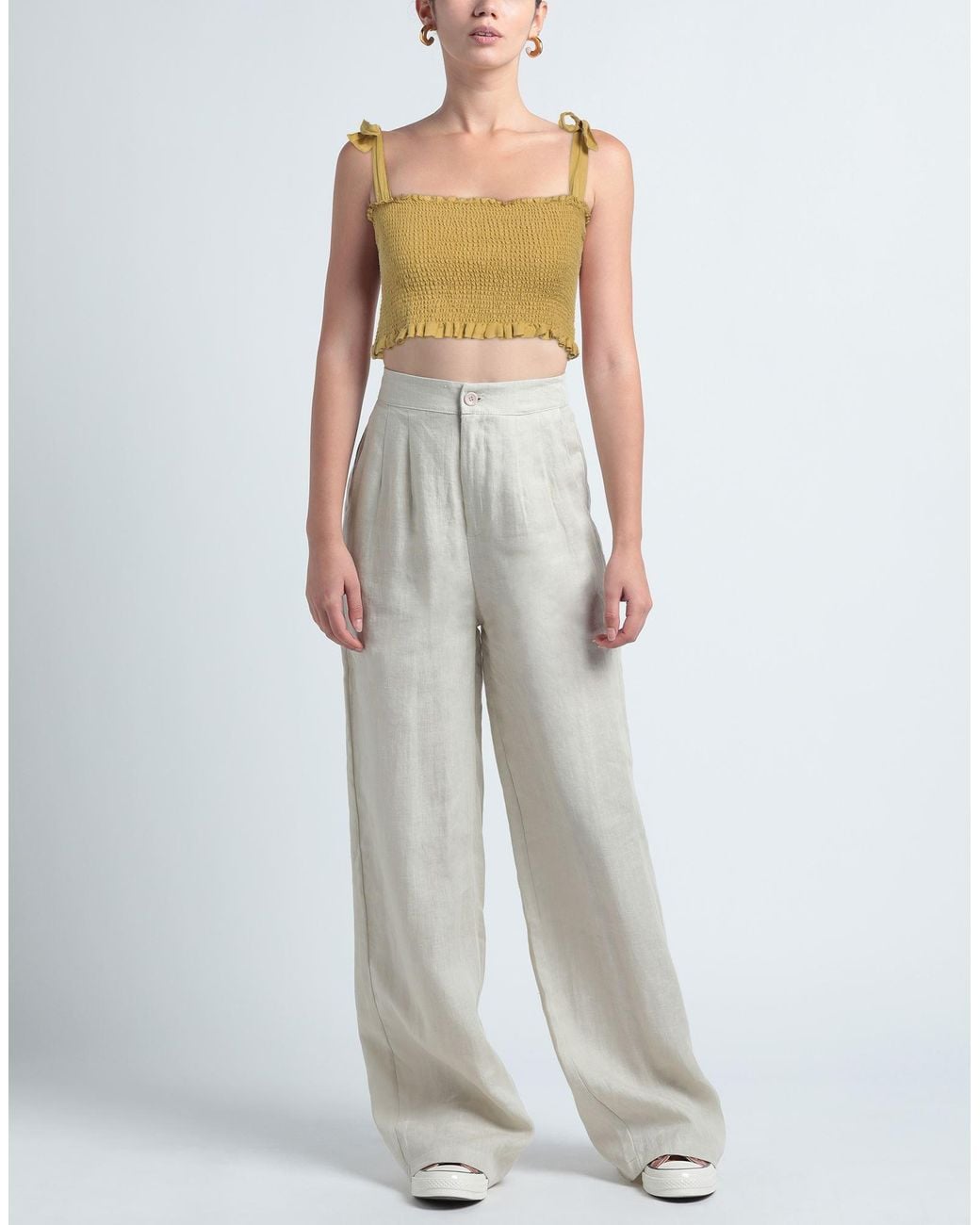 Top Alpha Studio de color Yellow