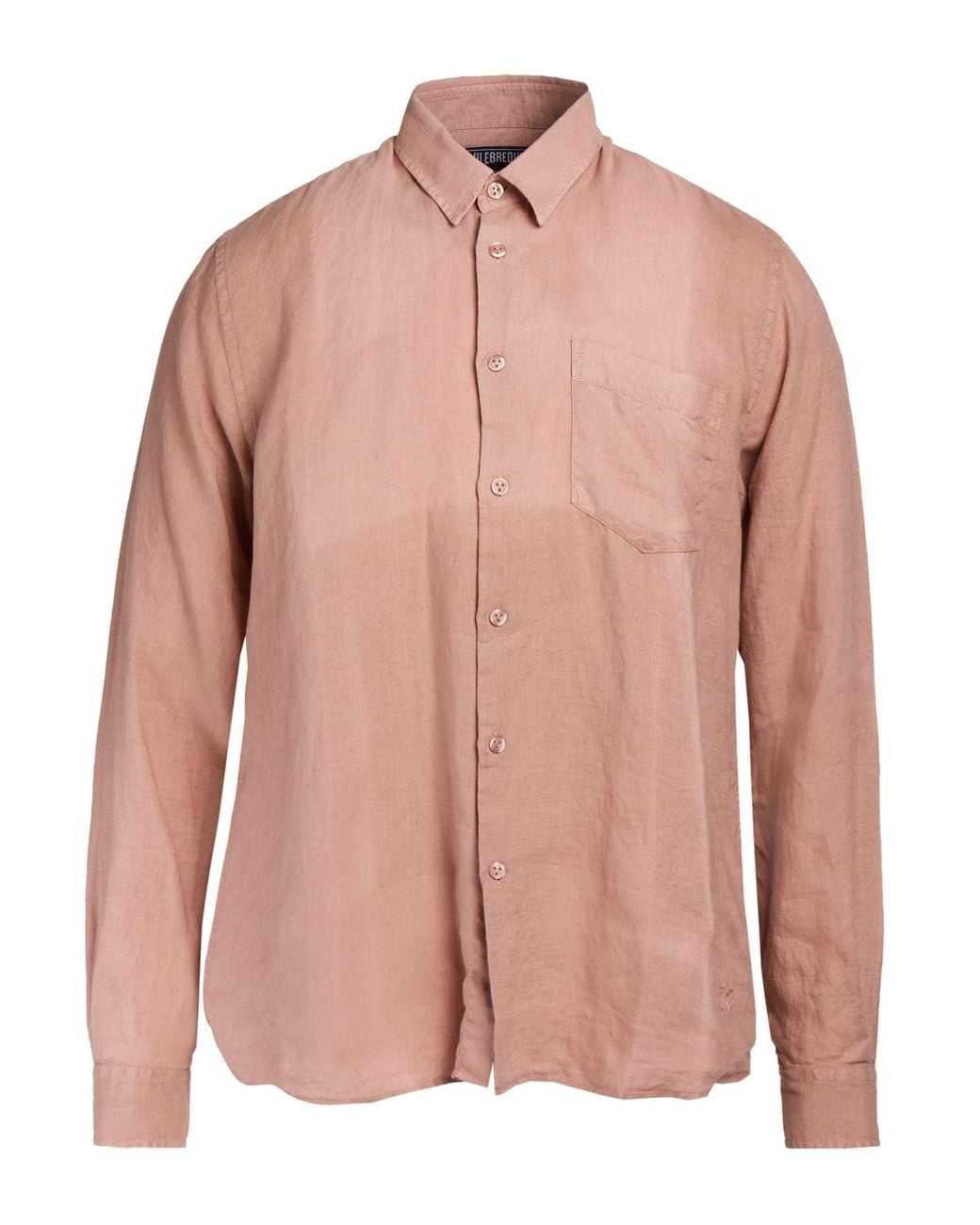 Vilebrequin Pink Shirt Linen for men