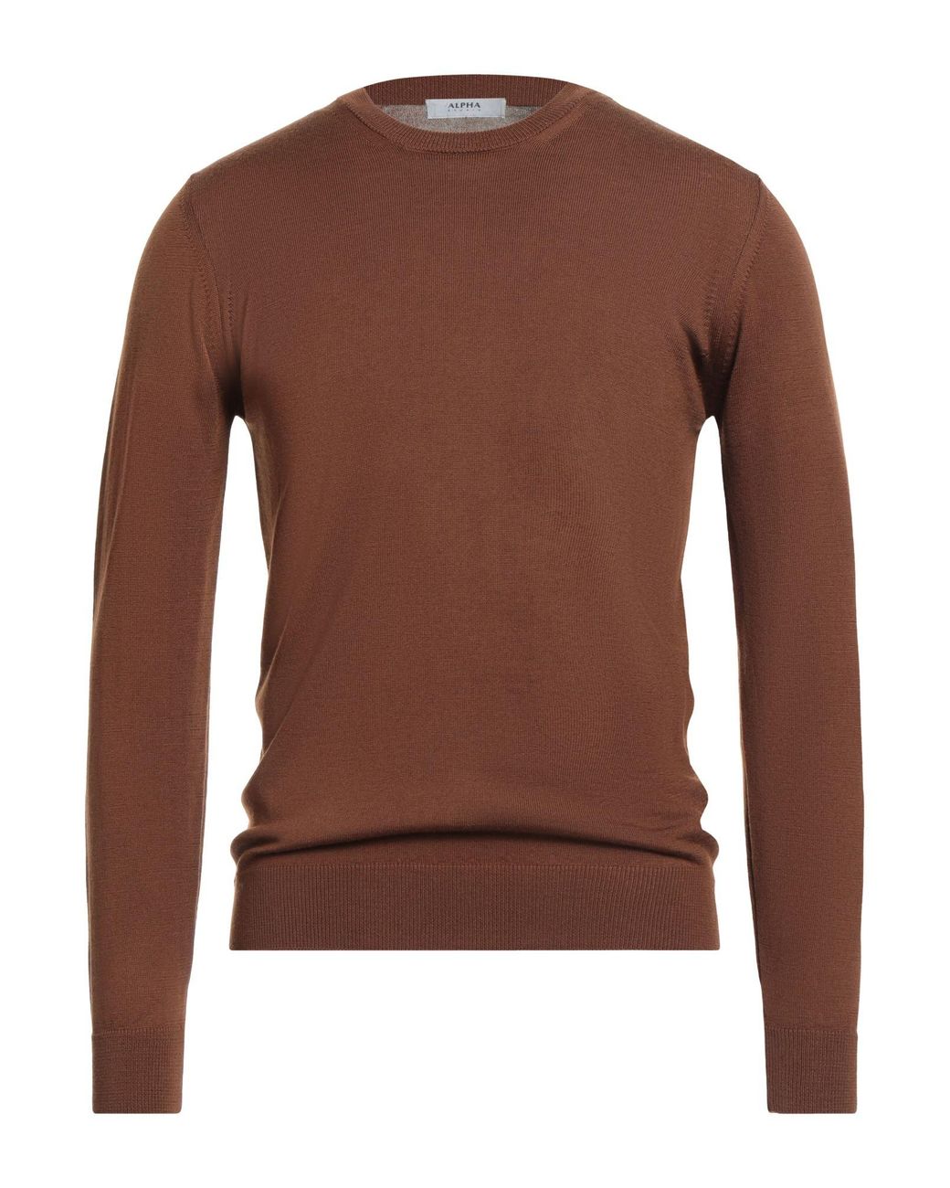 Pullover Alpha Studio de hombre de color Brown