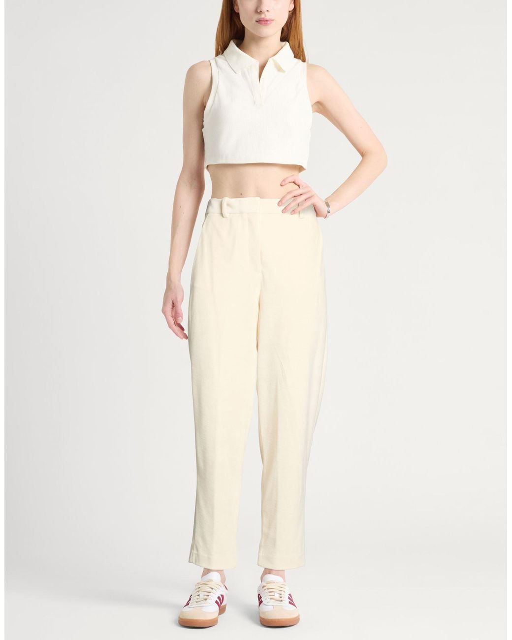 Circolo 1901 White Trouser