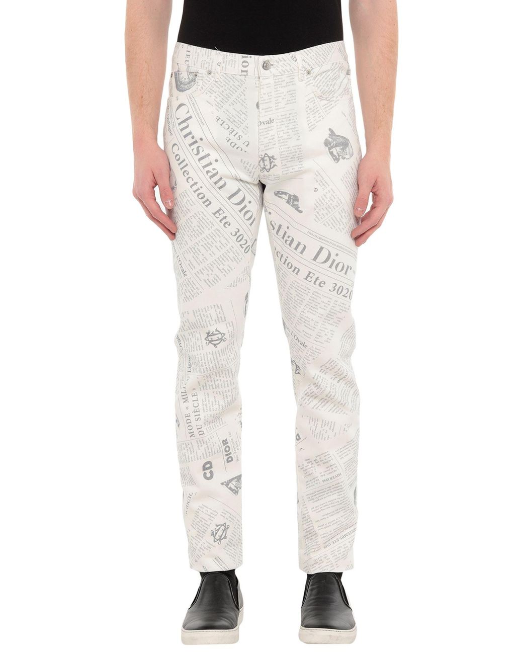Dior white best sale jeans