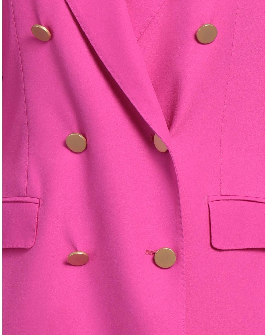 Tagliatore 0205 Pink Fuchsia Blazer Polyester, Elastane