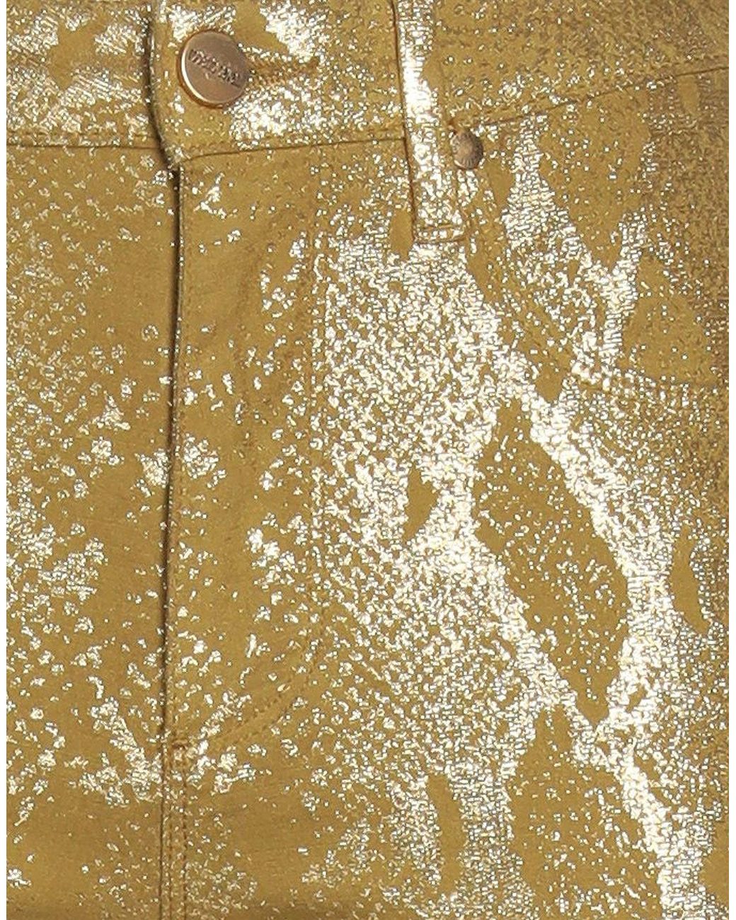 Roberto Cavalli Yellow Pants