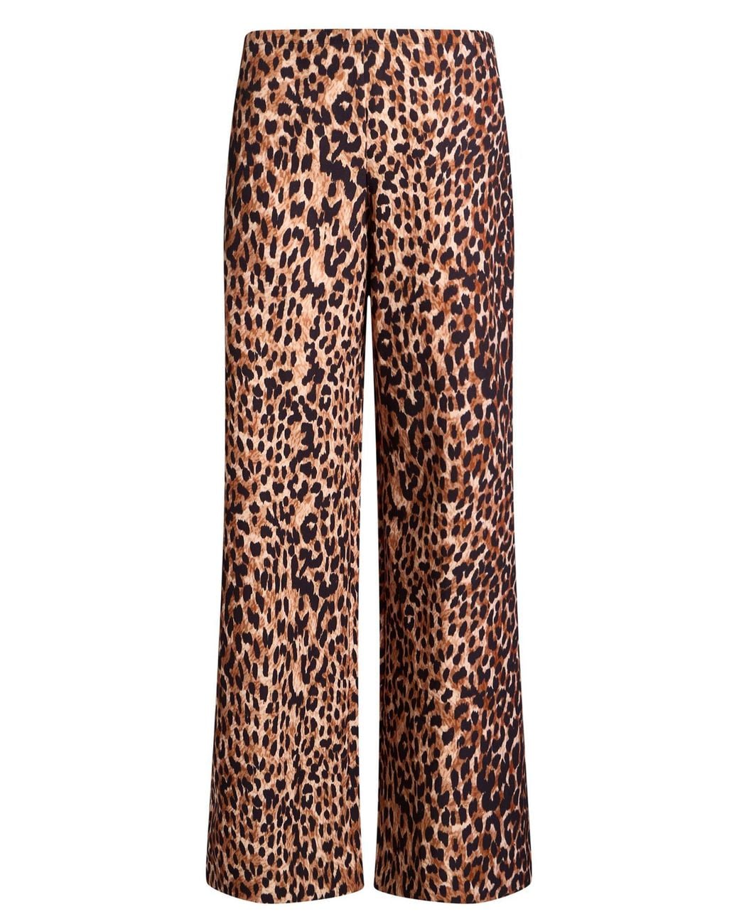 Maliparmi Brown Pants Polyester, Elastane