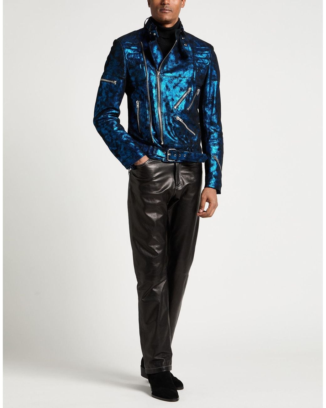 Moschino Blue Jacket for men