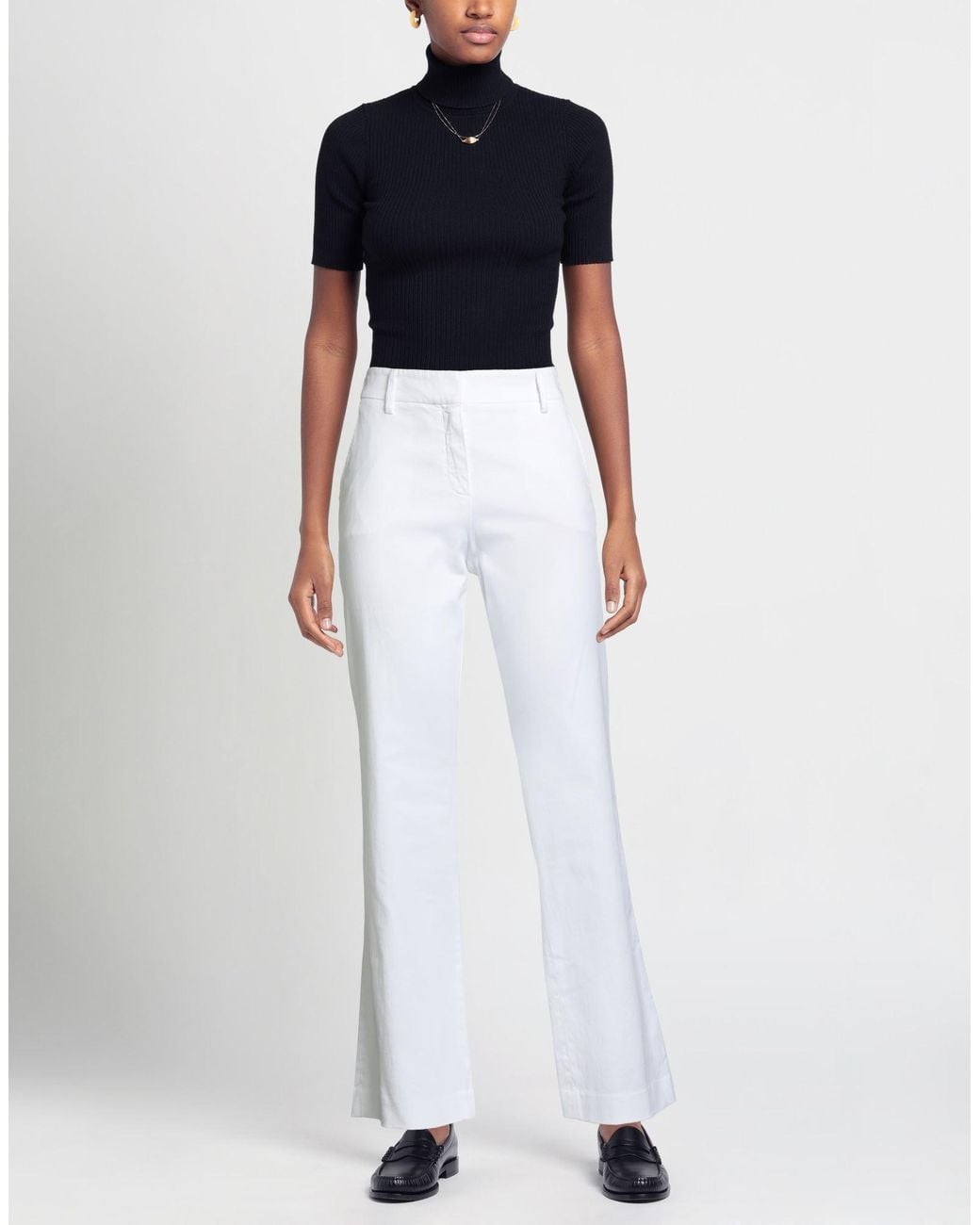 True Royal White Trouser