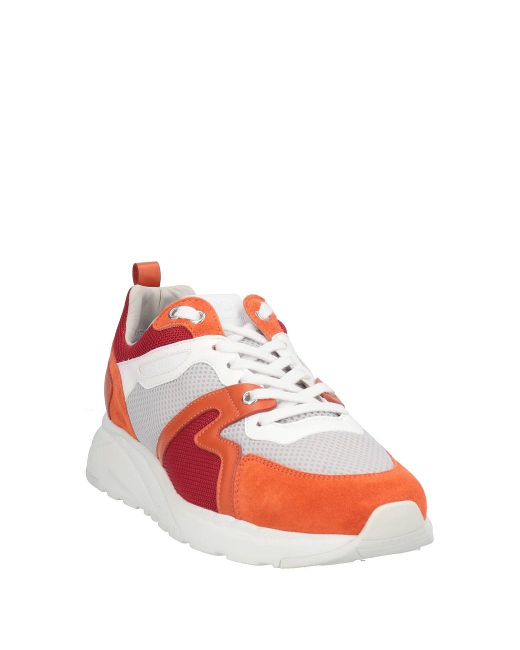 Jacob Cohen Red Sneakers Polyester, Leather, Synthetisches Material for men