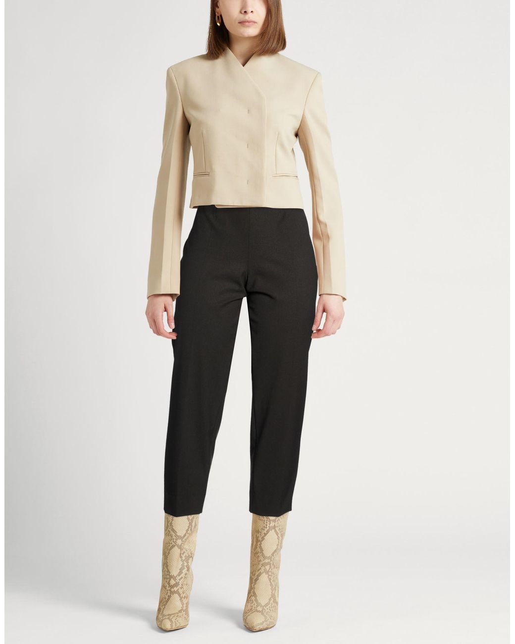 Piazza Sempione Black Pants