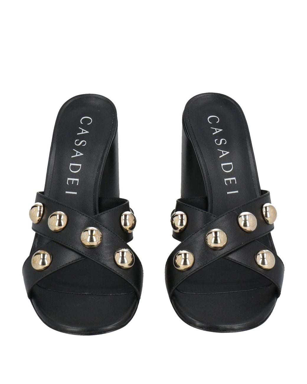 Casadei Black Sandals