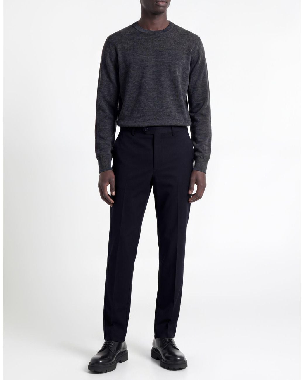 Lardini Blue Midnight Pants Cotton, Elastane for men
