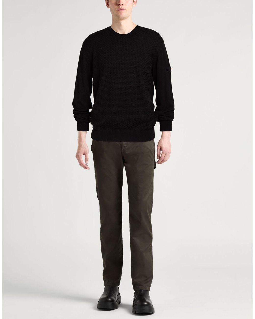 Pullover di Peuterey in Black da Uomo
