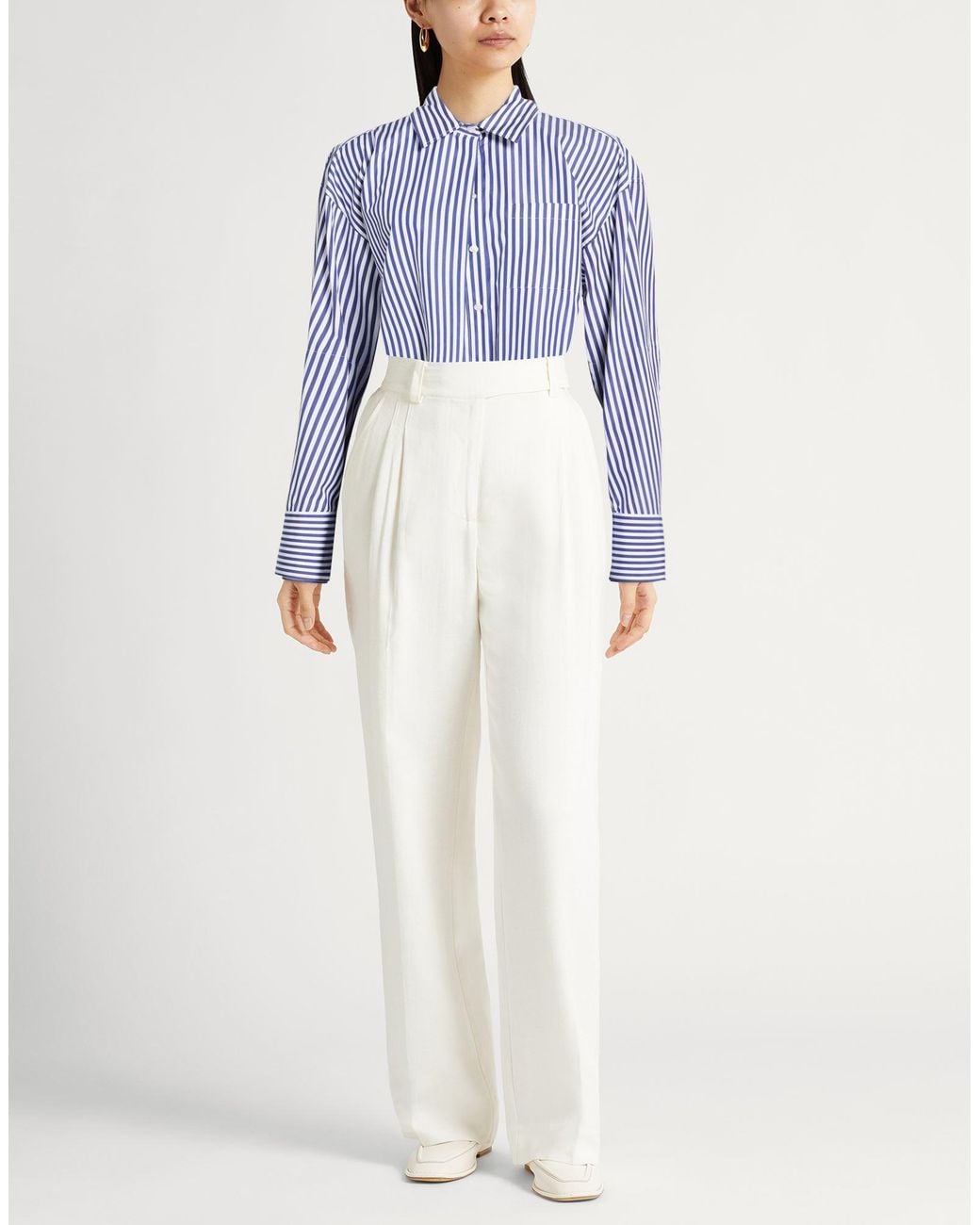 Sportmax Blue Shirt Cotton