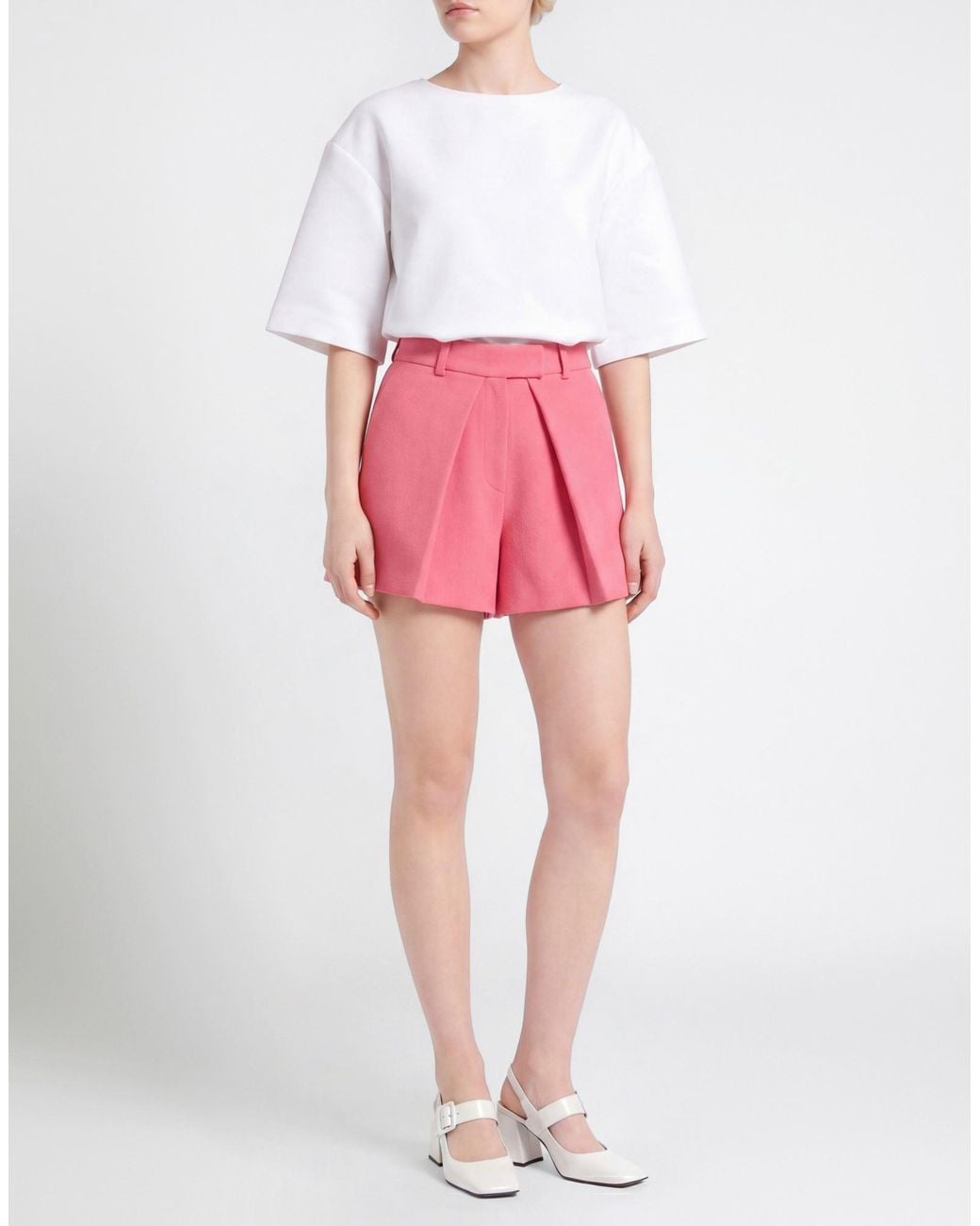 Alexandre Vauthier Pink Shorts & Bermuda Shorts