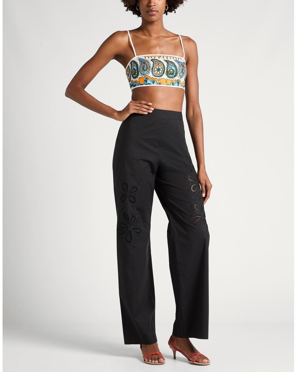 Top Staud de color Blue
