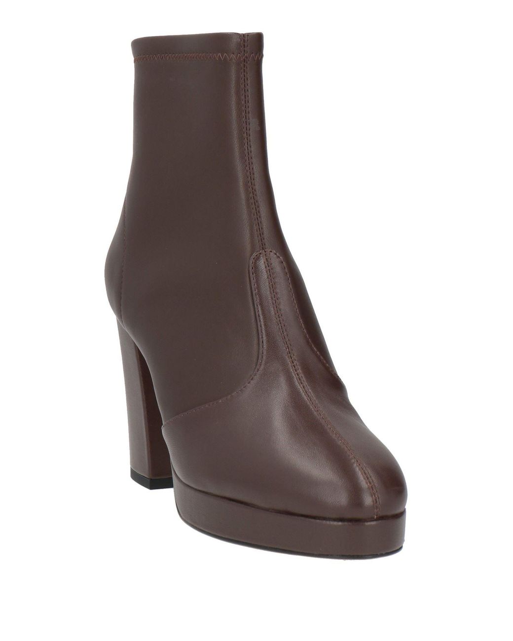 Lola Cruz Brown Ankle Boots