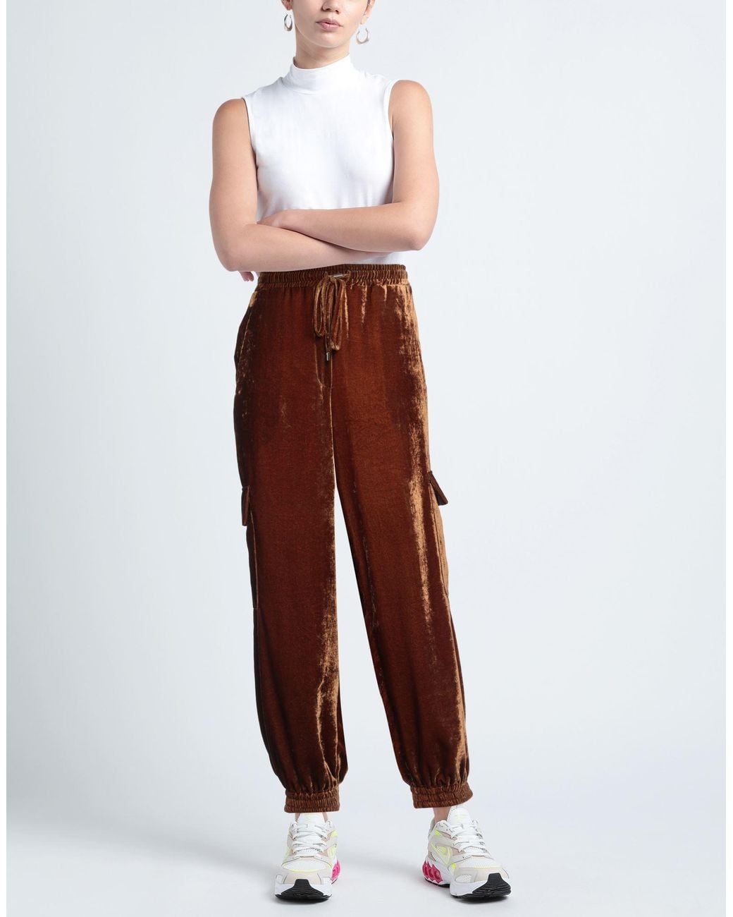 Semicouture Purple Trouser