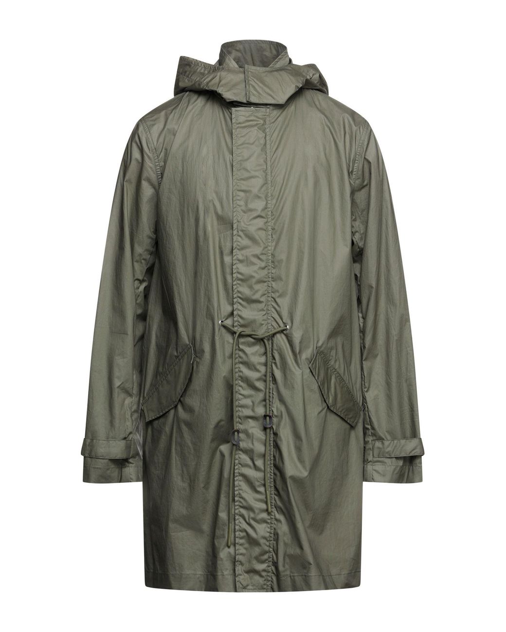 Harmont & Blaine Gray Overcoat & Trench Coat for men