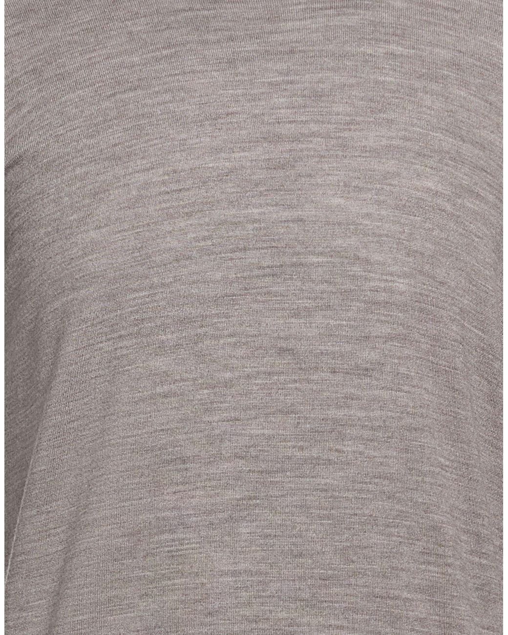 Fedeli Gray Turtleneck Virgin Wool for men