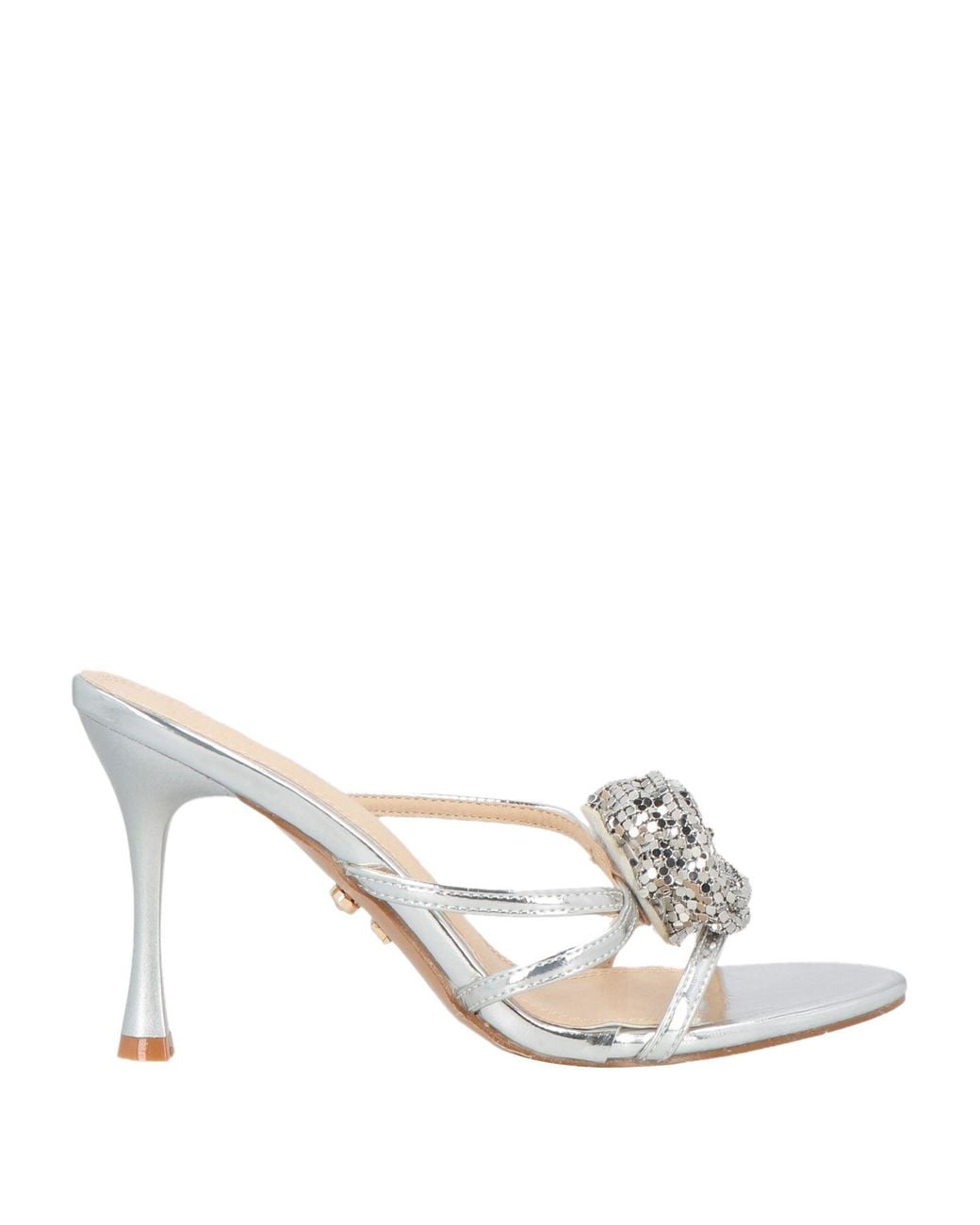 Twenty Four Haitch White Sandals Synthetic Material