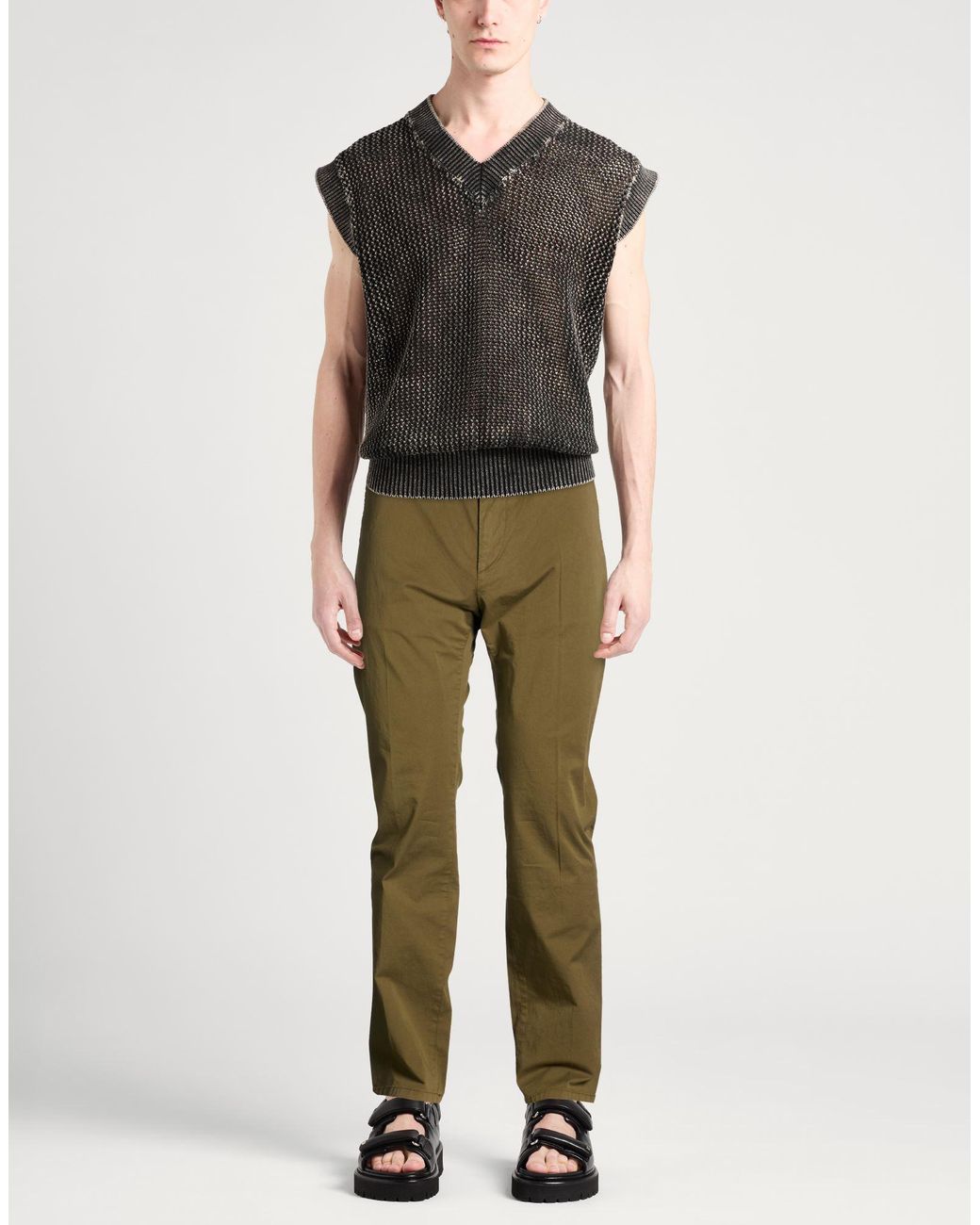 Dondup Green Trouser for men