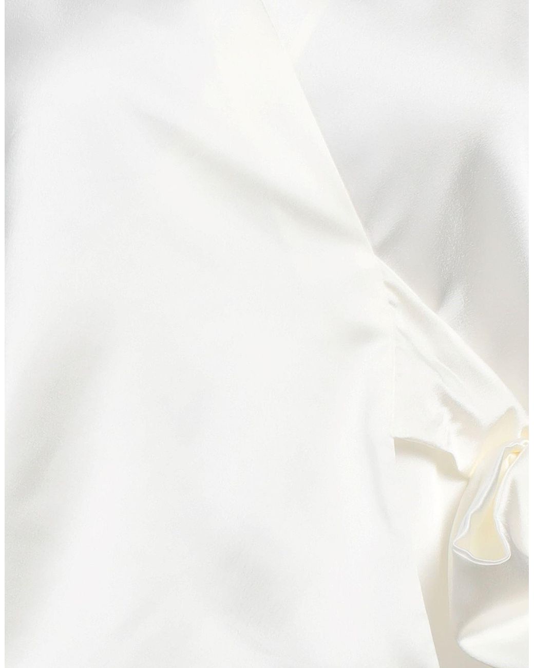 Pinko White Ivory Top Polyester, Elastane