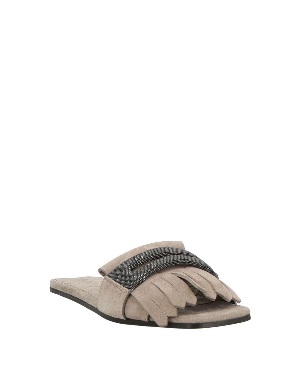 Brunello Cucinelli White Sandals