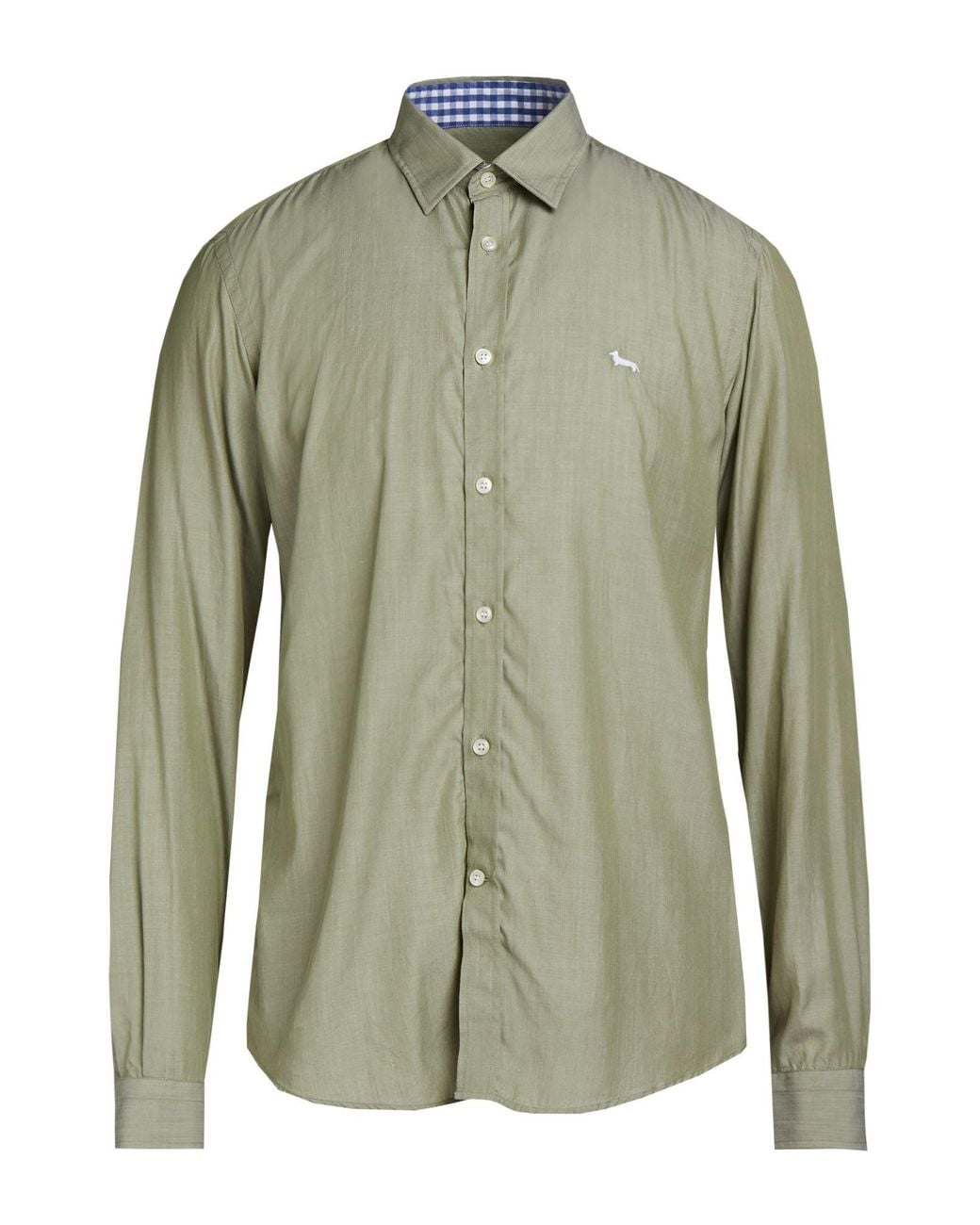 Harmont & Blaine Green Shirt Lyocell for men