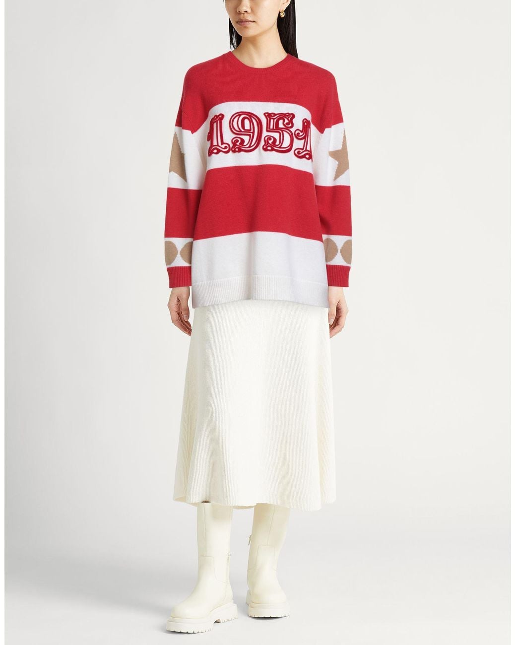 Max Mara Red Jumper
