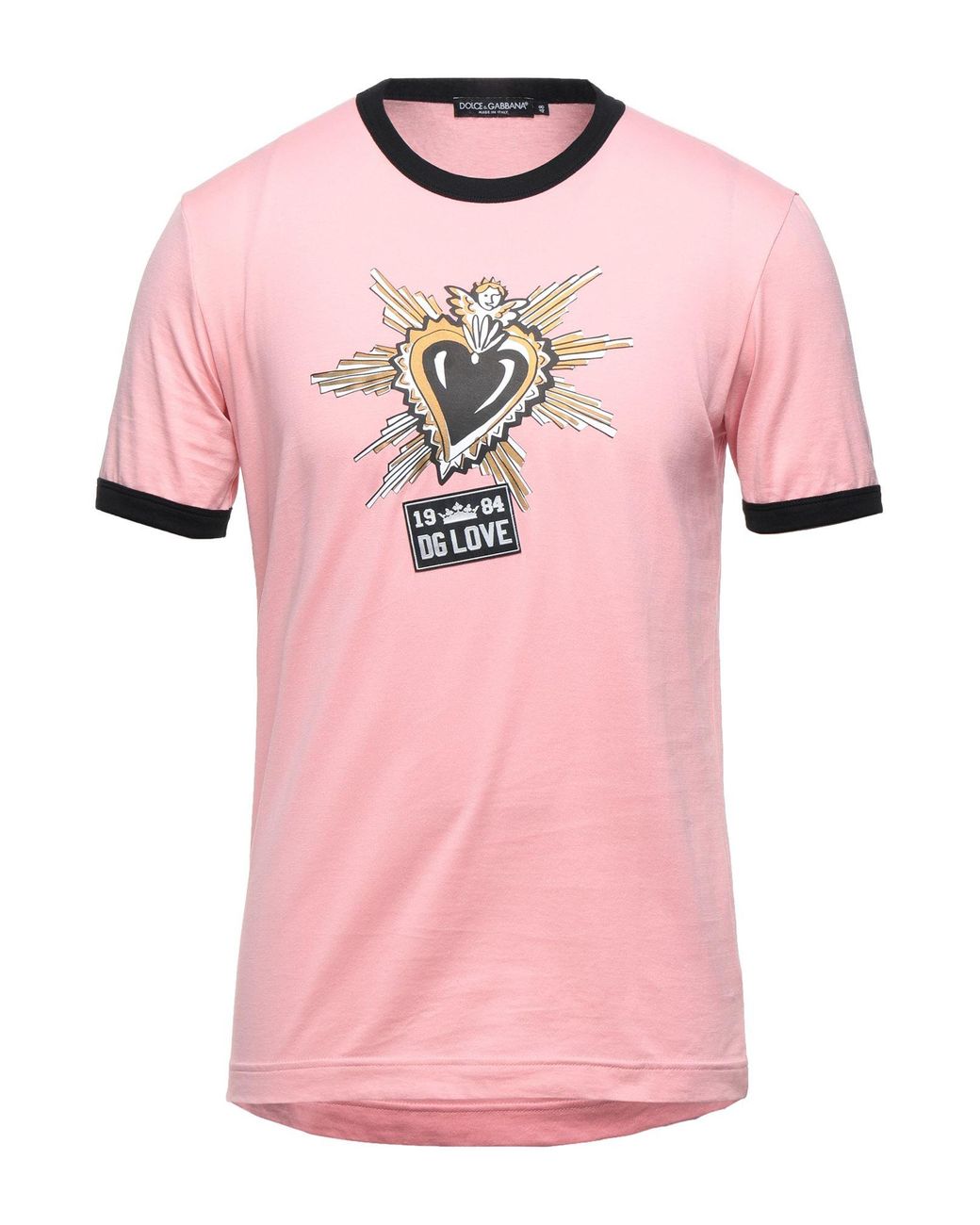 pink dolce and gabbana shirt