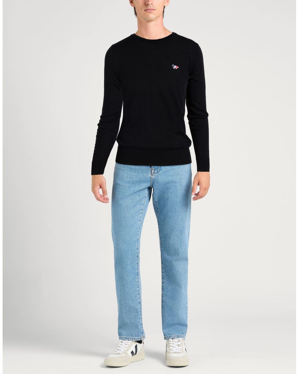 Maison Kitsuné Black Jumper for men
