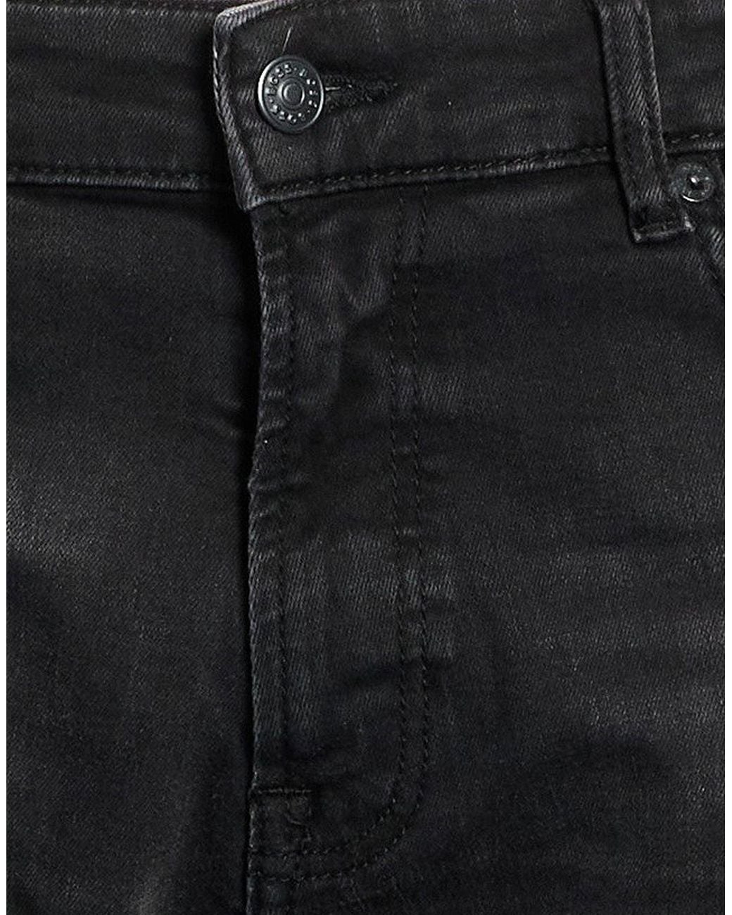 Boss Gray Jeans Cotton, Polyester, Elastane for men