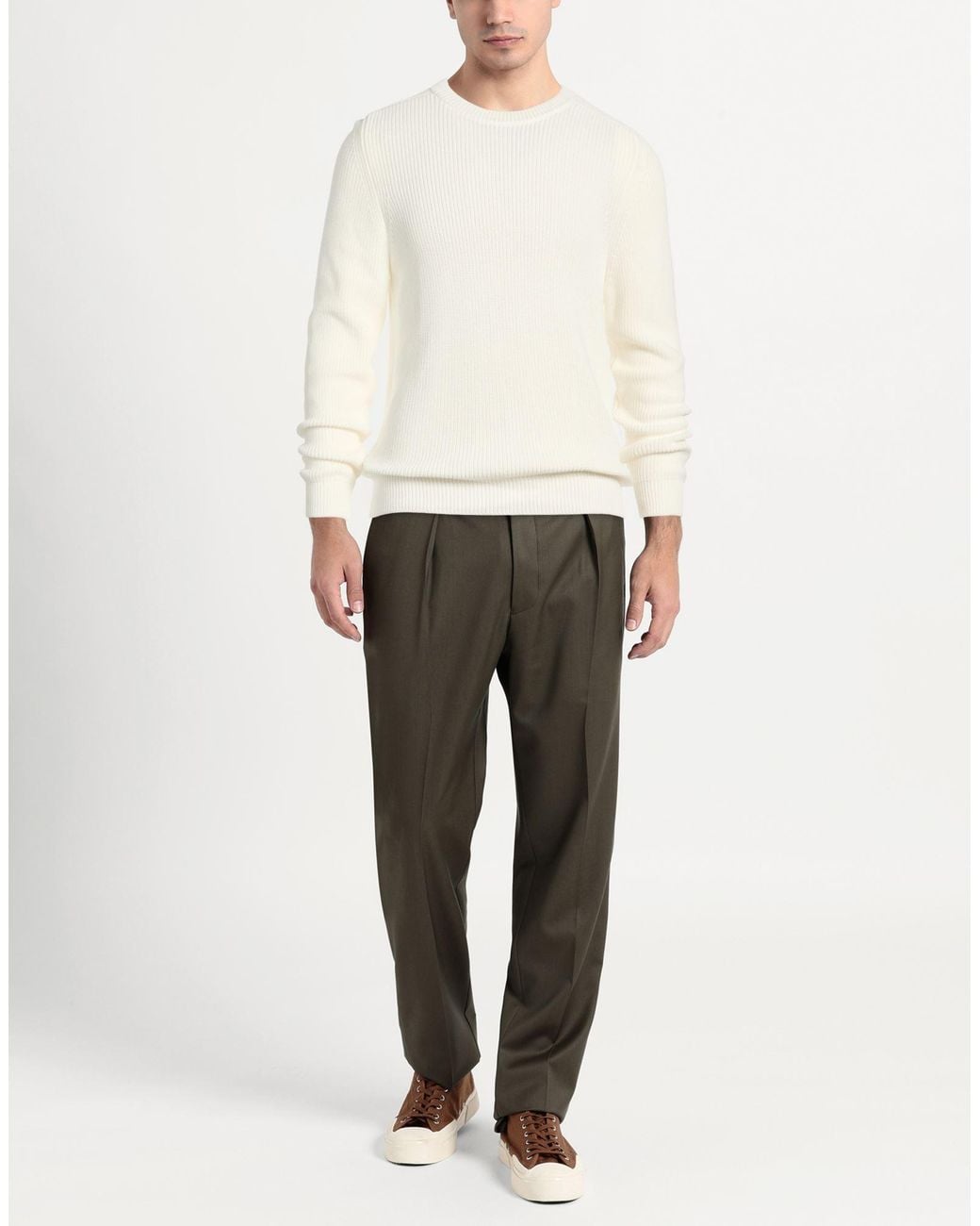 hindustrie White Jumper for men
