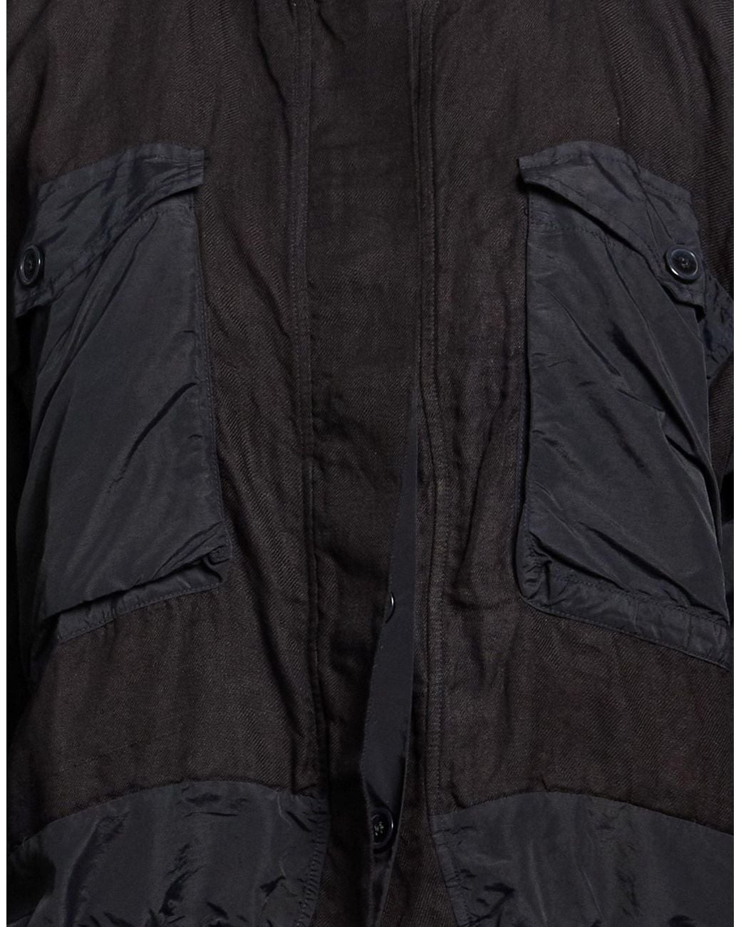 Crossley Black Jacket Polyamide, Linen