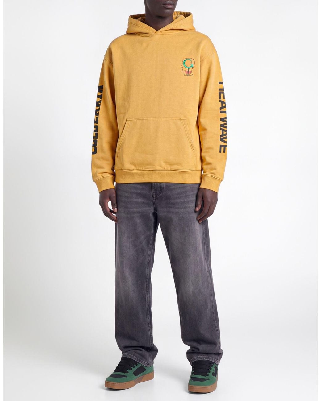Brain Dead Yellow Sweatshirt Cotton for men
