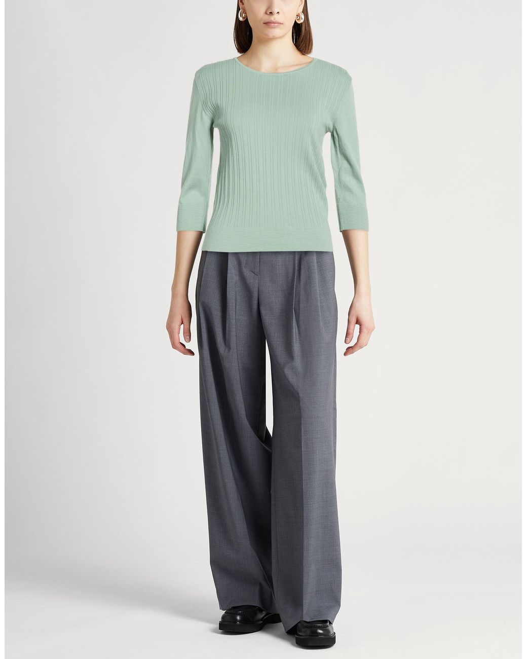 Fedeli Green Sweater Cotton