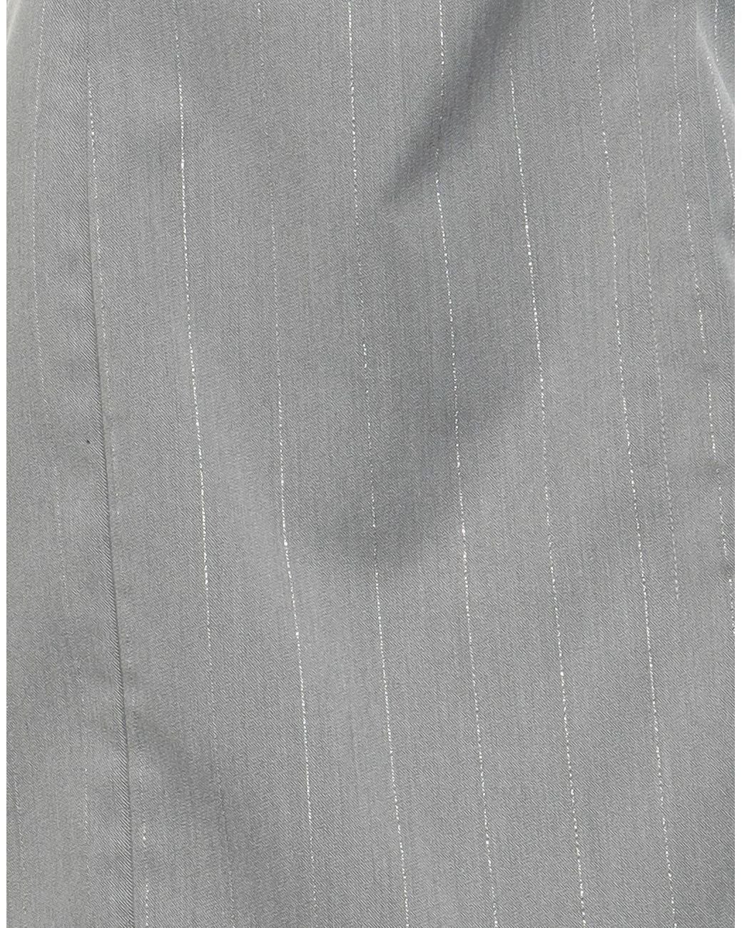 Cristinaeffe Gray Light Mini Dress Polyester, Viscose, Elastane
