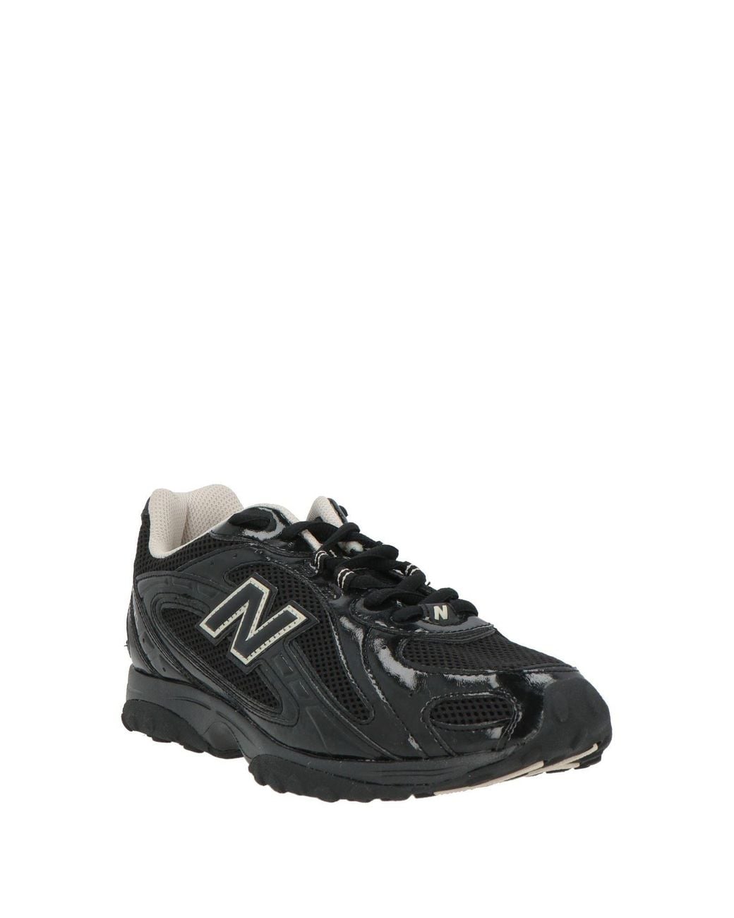 New Balance Black Sneakers Textile Fibers for men