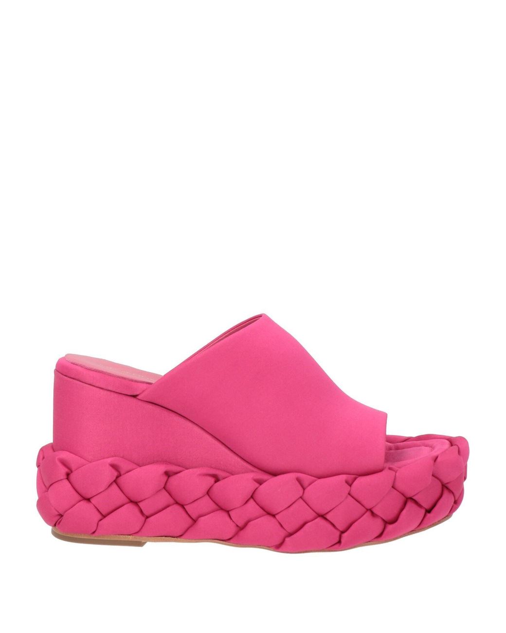 Paloma Barceló Pink Elma Sandals Textile Fibers