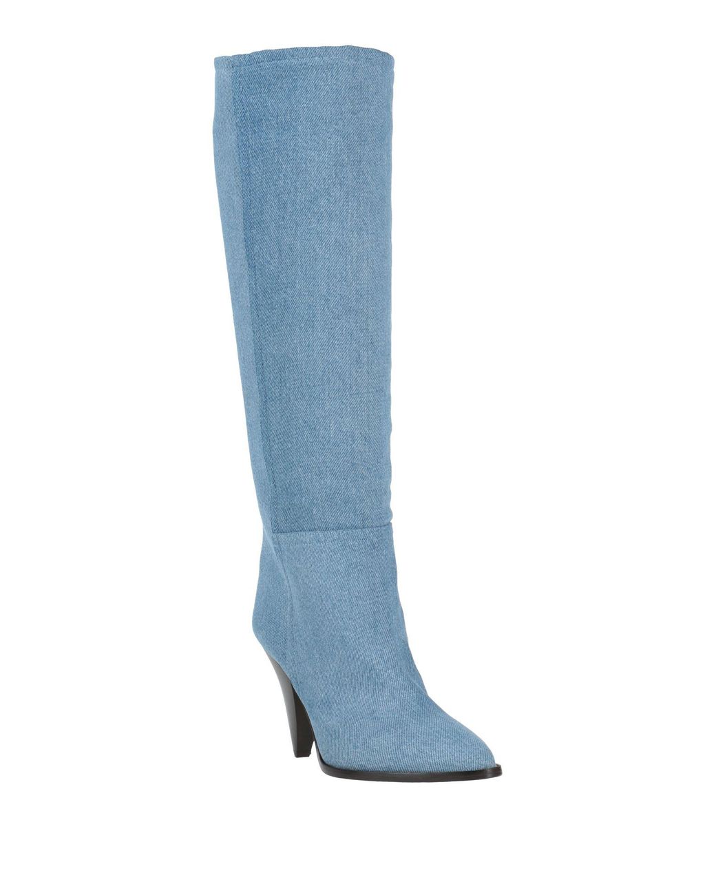 Isabel Marant Blue Boot Calfskin