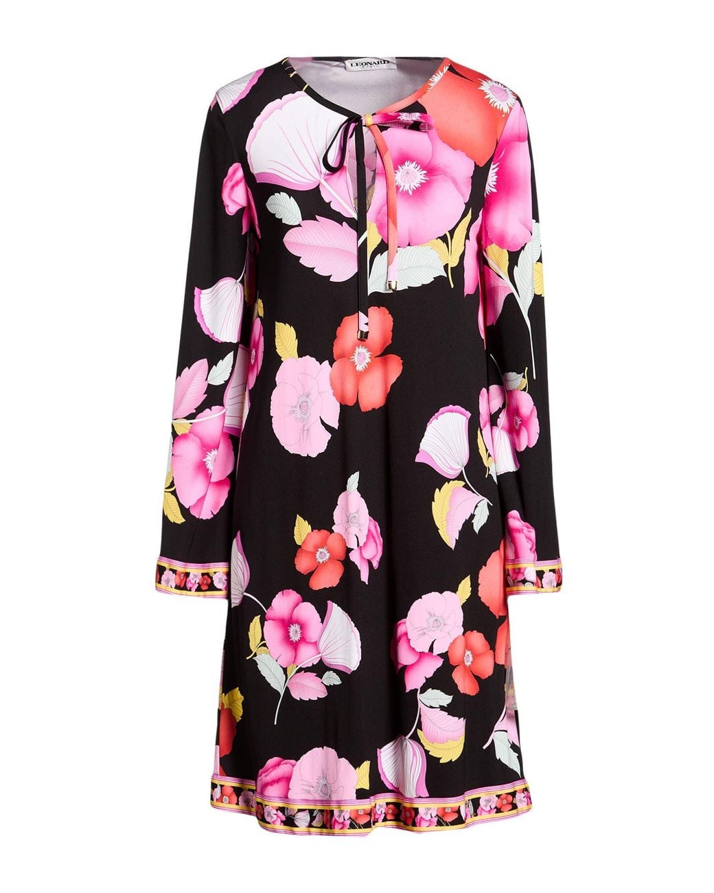 LEONARD Paris White Mini Dress